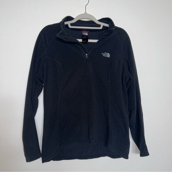 North Face Fleece Quarterzip Jacket - Picture 1 of 4